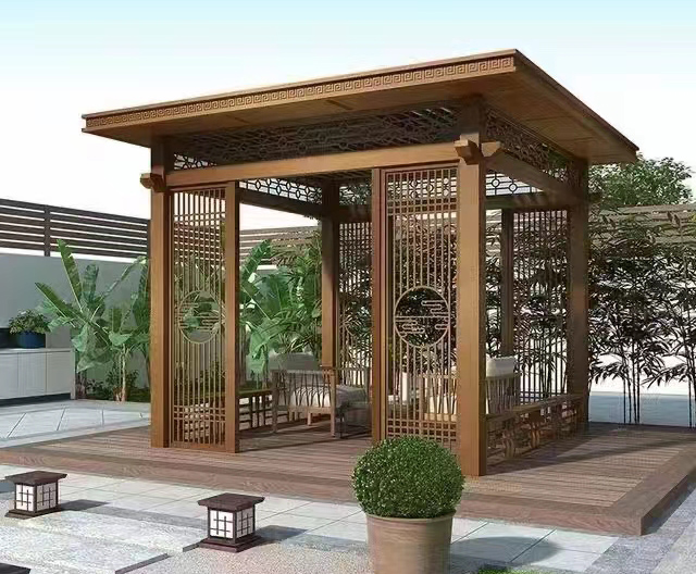 铝艺凉廊架