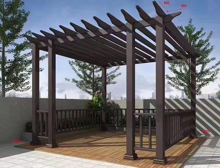 铝艺凉 廊架