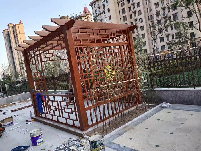 铝艺凉 廊架
